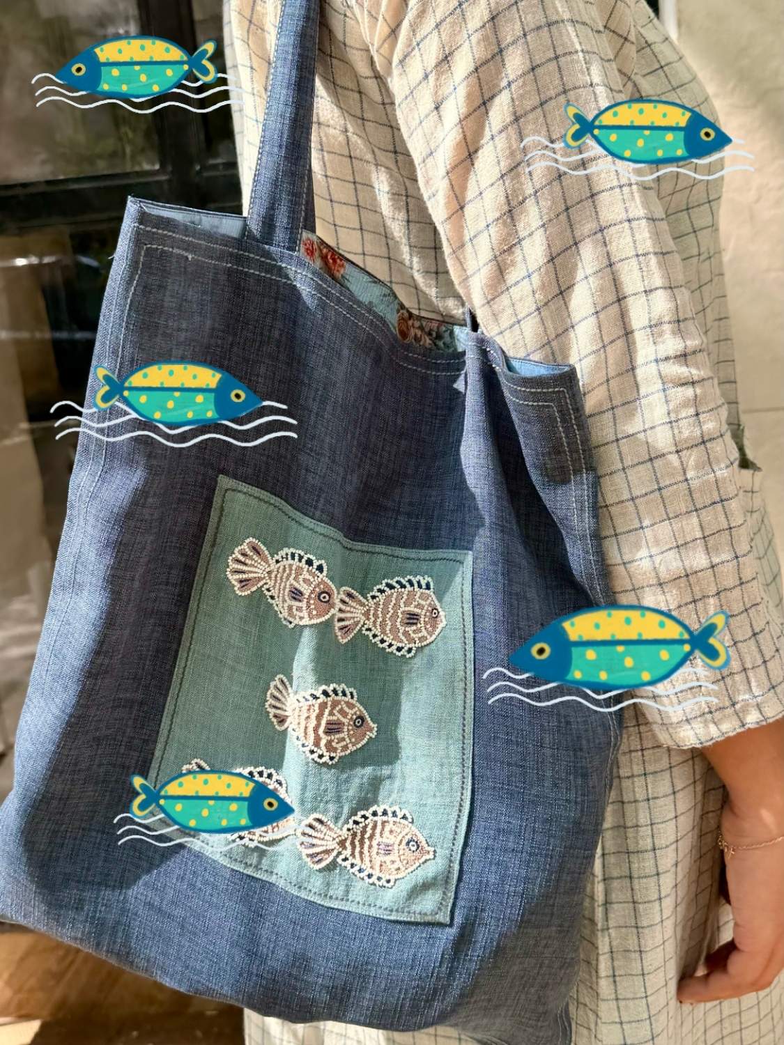 The Fishy Tote Bag
