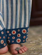 Blue Stripes Farsi Salwar