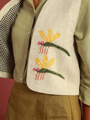 Wingin' it Gilet (Beige)
