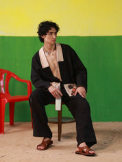 Linen Stitchline Men's Pants
