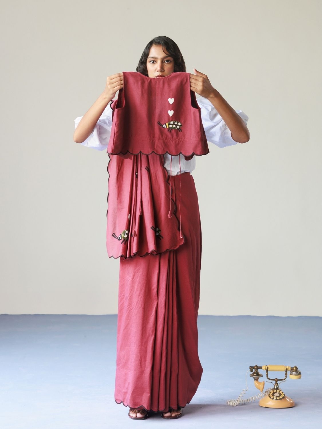 Bugged Out Saree