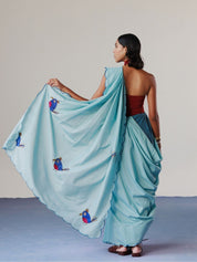 The Toucans Saree