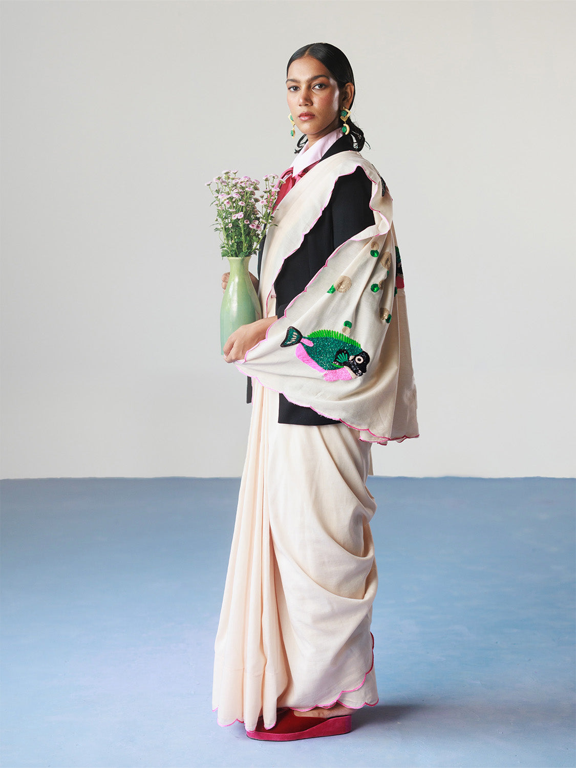 Sea You Later Saree
