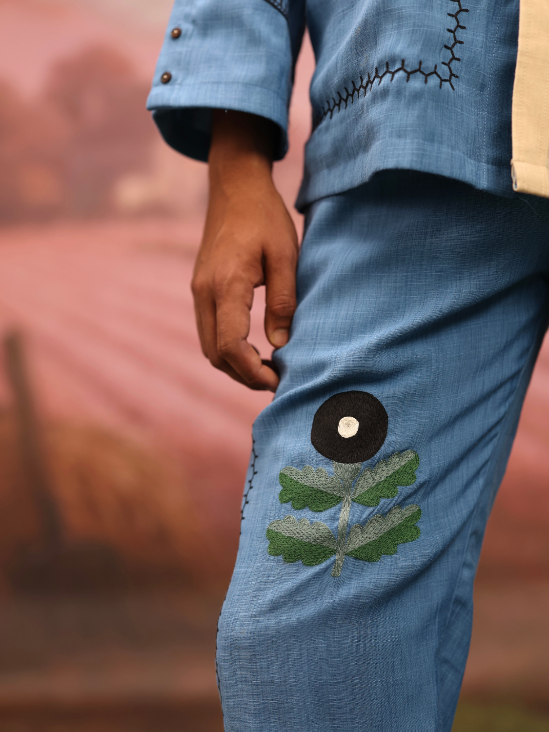 Balanced, but bold pants