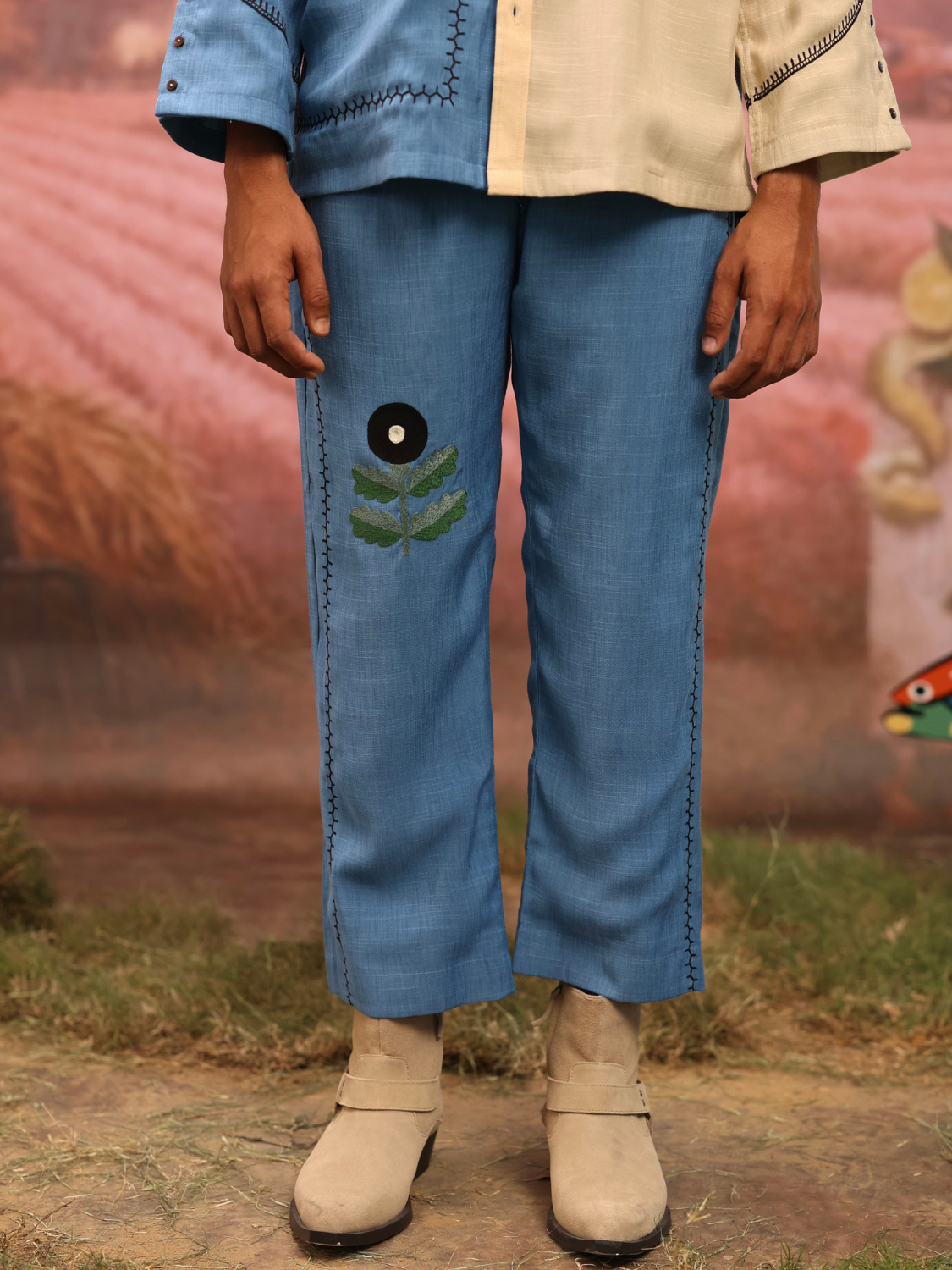 Balanced, but bold pants