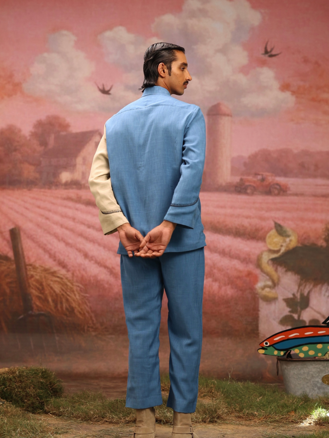 Balanced, but bold pants
