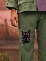 Wise but unstable pants (green edition)