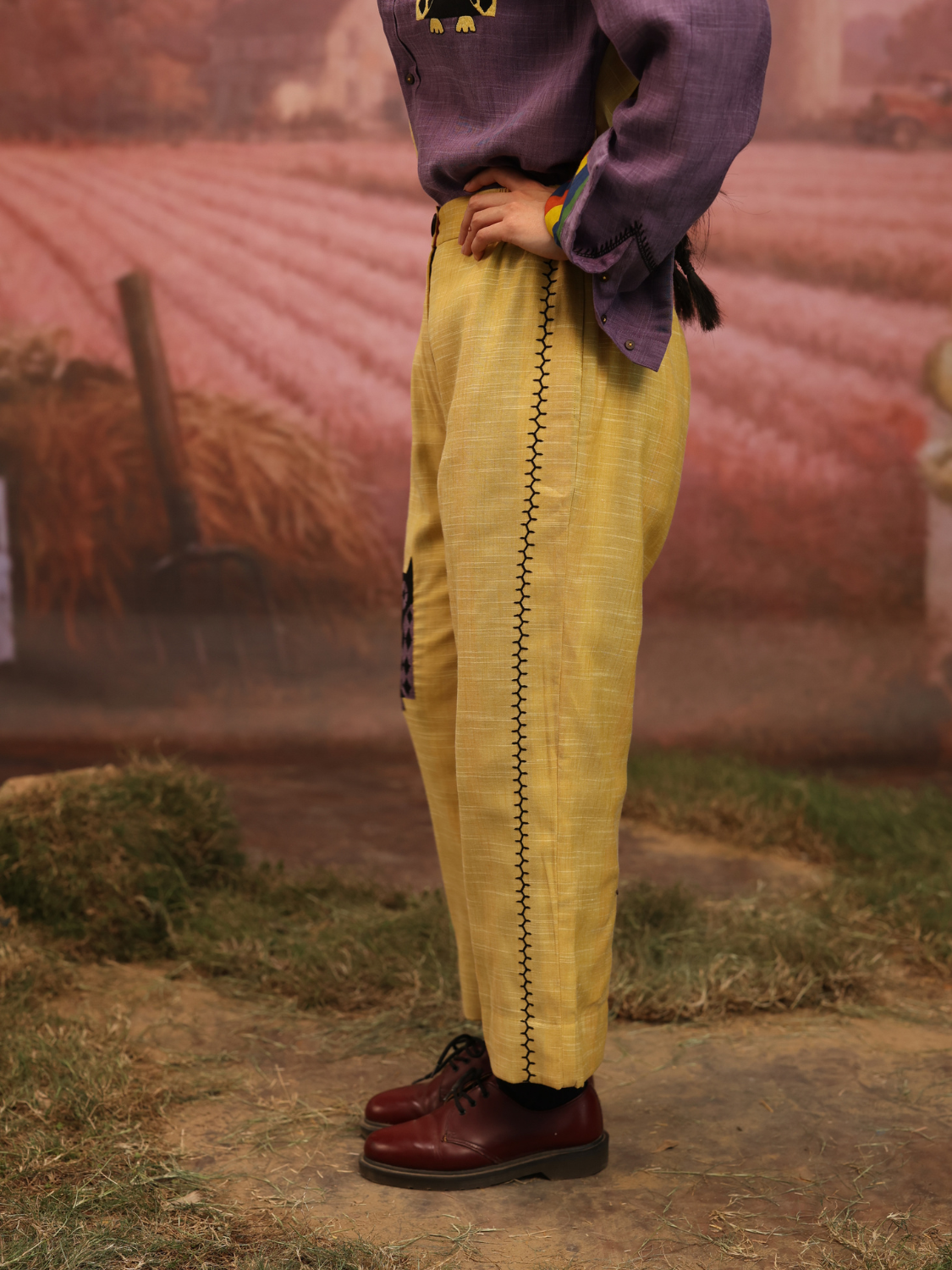 Wise but unstable pants (yellow edition)