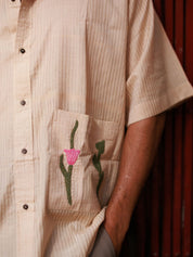 Tulips and Hearts Oversized Shirt