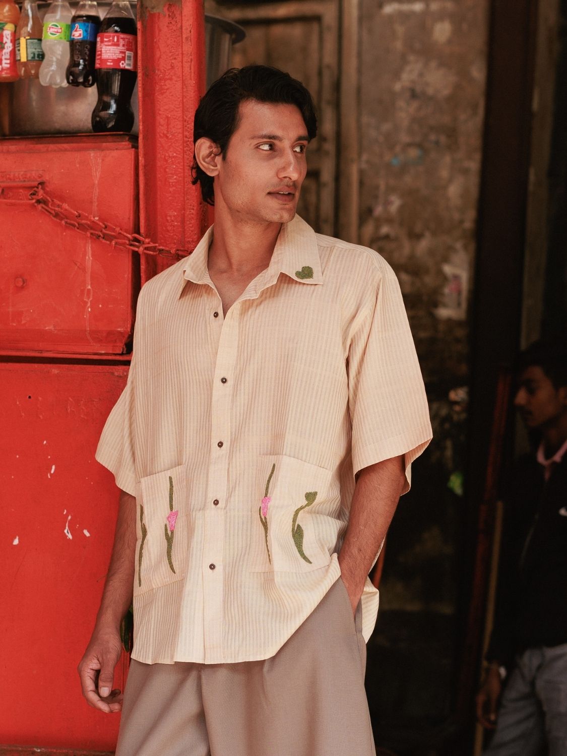 Tulips and Hearts Oversized Shirt