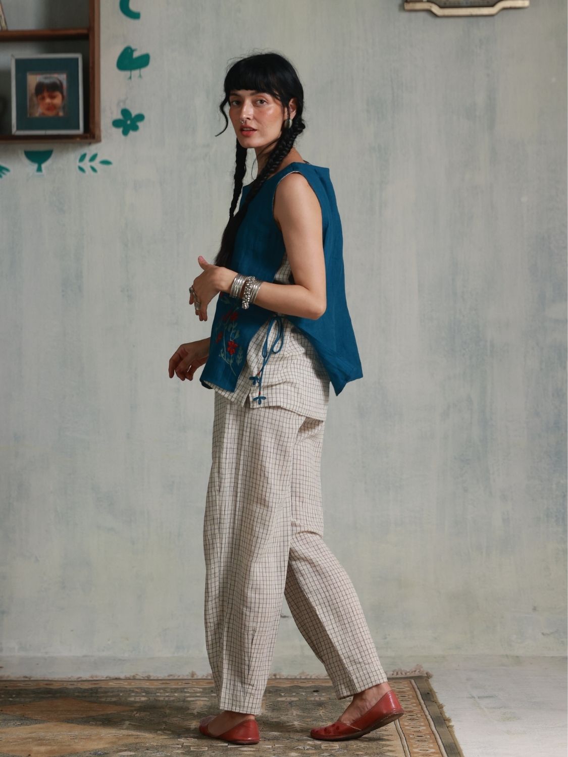 Bloom Flight Double Layered Top