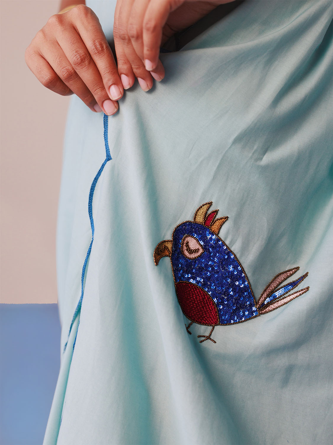 The Toucans Saree