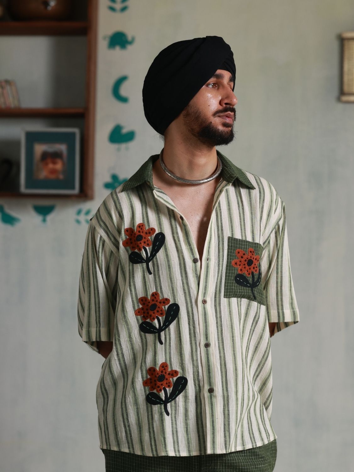 Handpicked Bloom Oversized Shirt