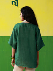 2 Blooms Too Cool Oversized Shirt