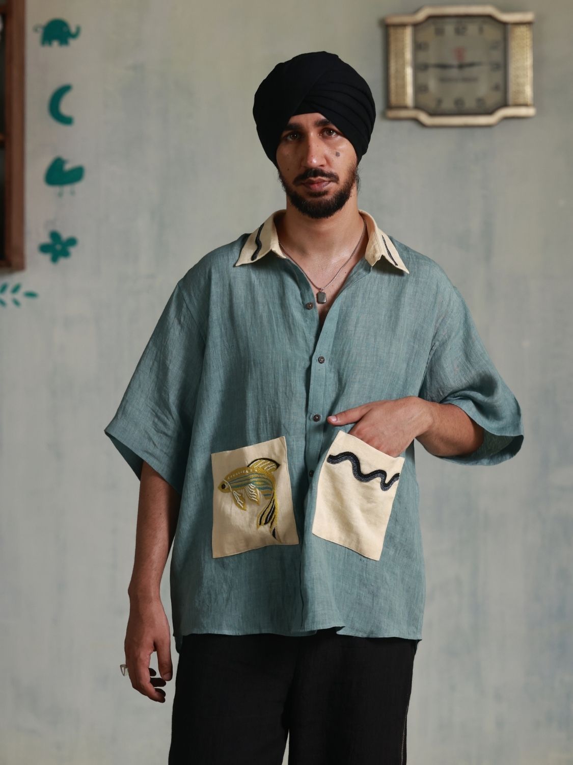 Catch of the Day Oversized Shirt
